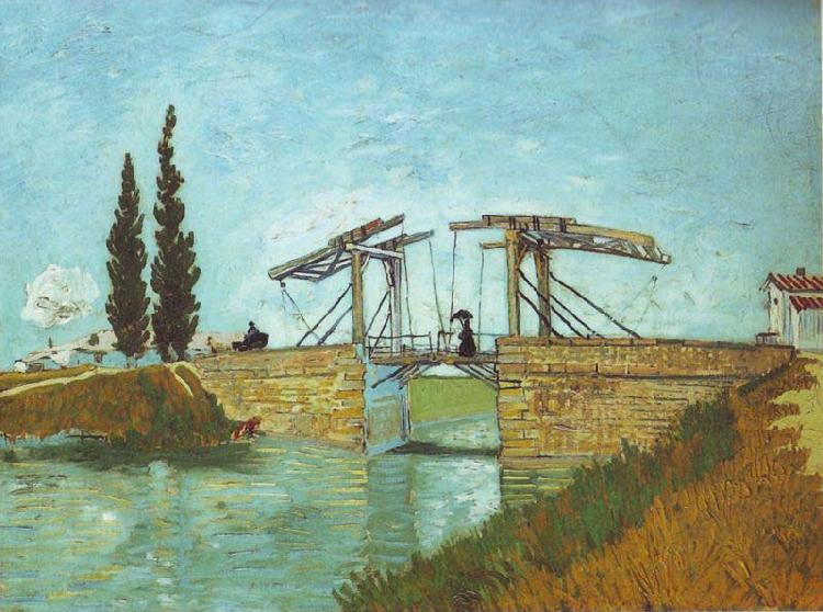 Vincent Van Gogh Bridge at Arles China oil painting art